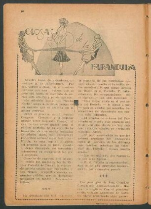 Glosas de la farándula