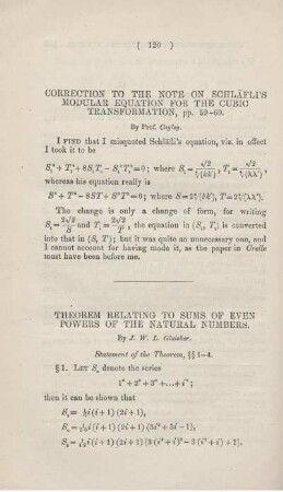Correction to the note on Schläfli's modular equation for the cubic transformation.