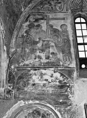 Kreuzabnahme und Christus im Grab