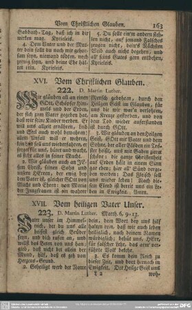 XVII. Vom heiligen Vater Unser