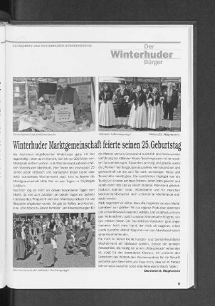 Winterhuder Marktgemeinschaft feierte seinen 25. Geburtstag