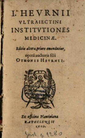 Institutiones medicae