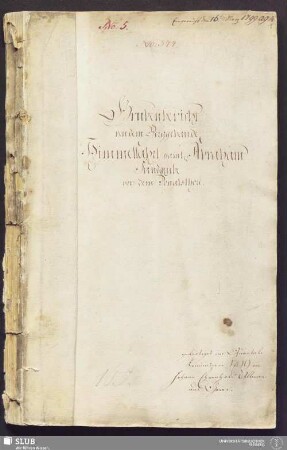 Grubenbericht von dem Berggebäude Himmelfahrt sam̄t Abraham Fundgrube vor dem Donatsthore - 17.6267 4.