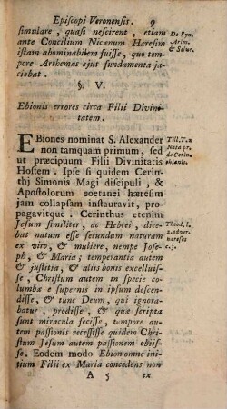 S. Zenonis episcopi Veronensis epocha : dissertatio critica