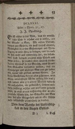 DCLXXXI. Ueber 1 Chron. 30, 47.