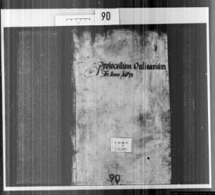 Ratsprotokolle des Jahres 1679