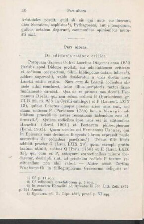 Pars altera.