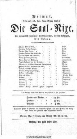 Die Saal=Nixe