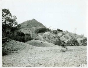 Der Cerro Perico, südlich Puerto Ayacucho, mit Wachhütte