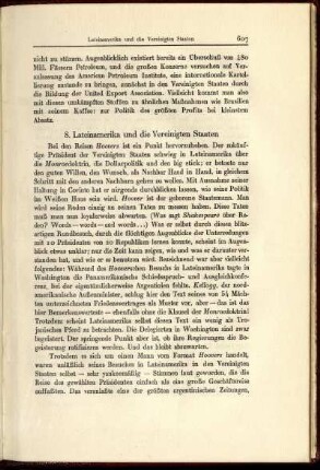 8. Lateinamerika und die Vereinigten Staaten