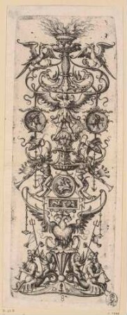 Füllung mit Groteskenornament