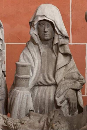 Grablegung Christi — Rechte Marienfigur