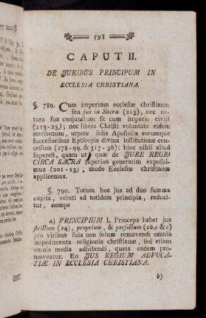 591-638, Caput II