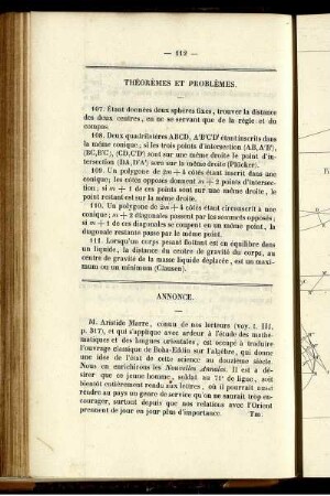 Théorèmes et problèmes.