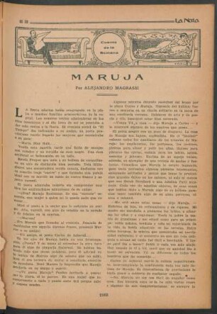 Cuento de la semana : Maruja