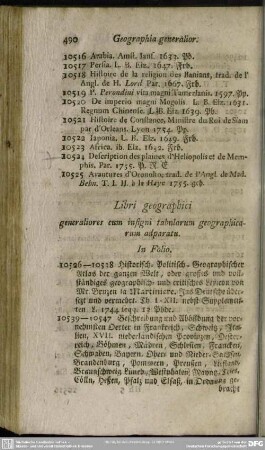 Libri geographici generaliores cum infigni tabularum geographicarum adparatu