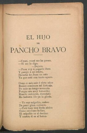 El hijo de Pancho Bravo