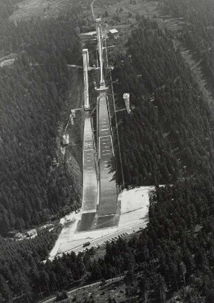 Sprungschanze im Kanzlersgrund