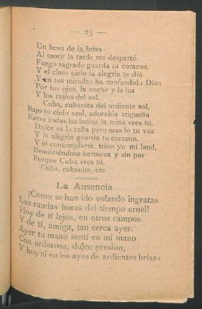 La Ausencia
