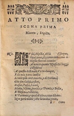 Il Contrasto Amoroso : Pastorale