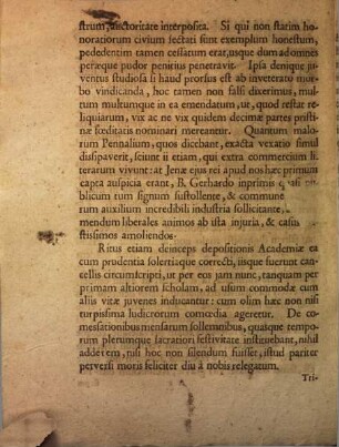 Erhardi Weigelii Consiliarii Palatini, Prof. Publ. Programma De Possibili Grataque Pravitatis Inveteratae Emendatione, Quod, Vienna Reversus publicis Astronomiae Lectionibus praemisit