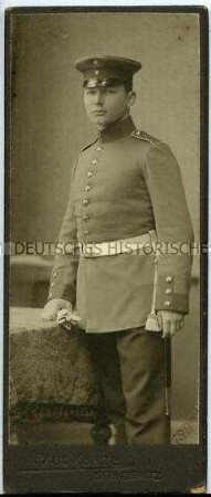 Soldat in Uniform, Carte de Visite