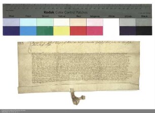 Revers Heinrich Grepels bezüglich der Leihe eines Hauses in Fulda durch Dechant und Konvent des Klosters Frauenberg