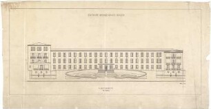 Billing, Hermann; Singen; Krankenhaus - Hauptfassade (Ansicht)