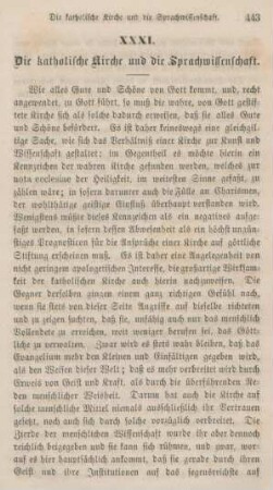 443-456 Die katholische Kirche und die Sprachwissenschaft