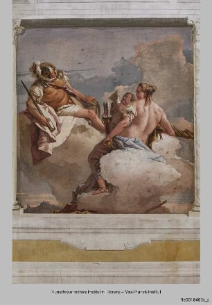 Stanza delle Scene dell'Olimpo : Mars, Venus und Amor