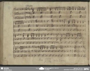 Schlußchor (tr, timp, Gran cassa)