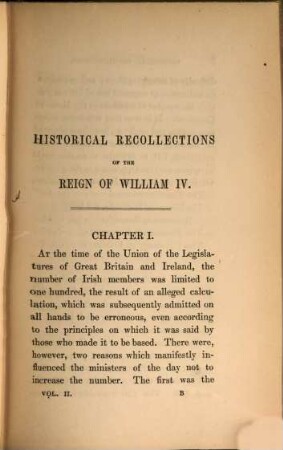 Historical recollections of the reign of William IV., 2