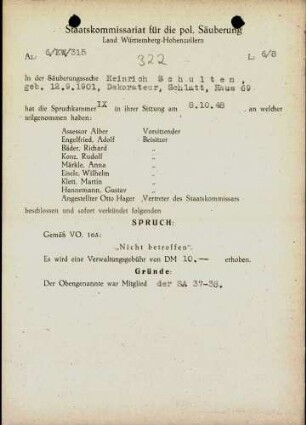Schulten, Heinrich