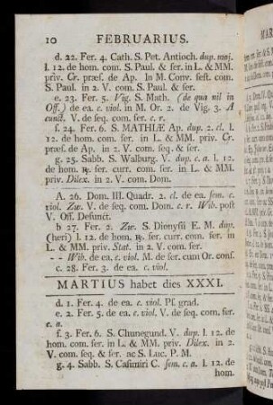 10-18, Martius; Aprilis
