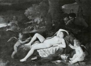 Ruhende Venus und Amor