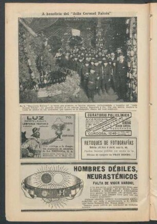 A beneficio del "Asilo Coronel Falcón"