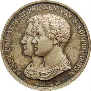 Herzog Ernst II. und Albert - Konfirmation