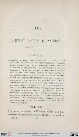 Chapter I. 1523-1530