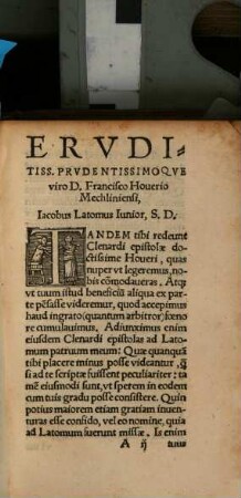 Peregrinationum ac de rebus Machometicis Epistolae ...