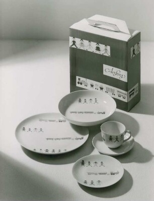 Kaffee- und Teegeschirr "Arzberg 1382" von Hermann Gretsch