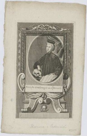 Bildnis der Eleonora Ertzherzogin zu Österreich
