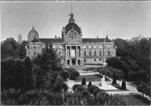 "Straßburg i. Els." Kaiserpalast. - Der Palais du Rhin