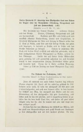 9. Die Schlacht bei Seckenheim, 1462