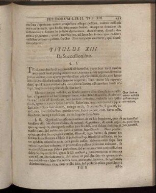 Titulus XIII. - Titulus XVI.