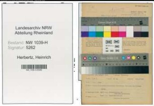 Entnazifizierung Heinrich Herbertz , geb. 22.08.1901 (Beamter)