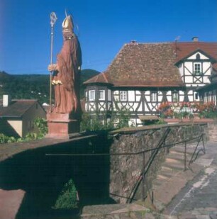 St. Martin. Statue des Heiligen Martin