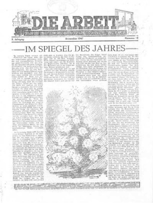 Nummer 12: Dezember 1947