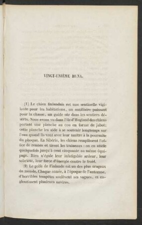 Vingt-Unième Runa.