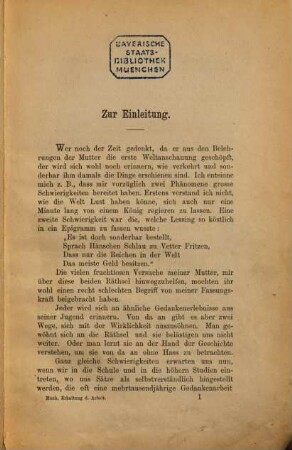 Die Geschichte und die Wurzel des Satzes von der Erhaltung der Arbeit : Vortrag, gehalten in der k. Böhmischen Gesellschaft der Wissenschaften am 15. November 1871