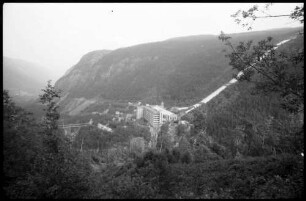 Rjukan: Kraftwerk Zuleitung des Norsk Hydro